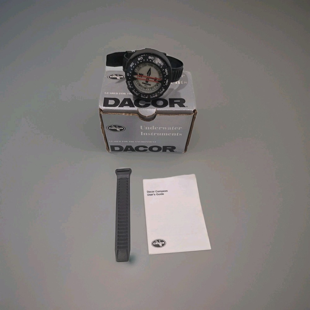 Vintage DRACOR Underwater Wrist Compass
