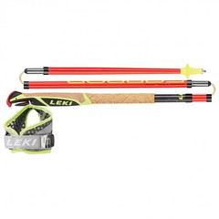 LEKI ” MICRO TRAIL PRO ” TOP TRIGGER TRAIL RUNNING POLES LENGTH: 130 CM NEW