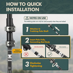 Walking Sticks,Trekking Poles Collapsible Hiking Poles,Lightweight Folding Trave