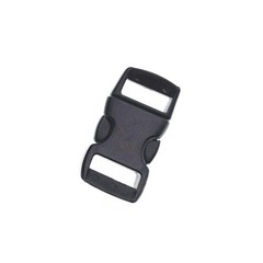 Plastic Buckle Plastic Buckle Practical Umbrella Rope Black Buckle-Paracord