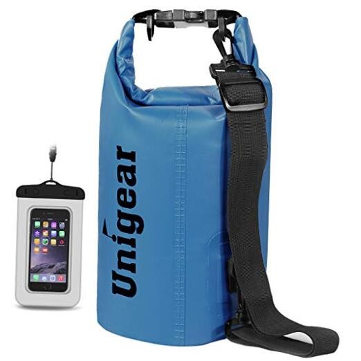 Dry Bag Waterproof, 2L//10L/20L/30L/40L Floating and Lightweight 5L Sky Blue