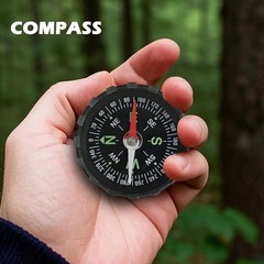 1x Compass Portable Pocket Outdoor Camping Hiking Guider Survival Navigation