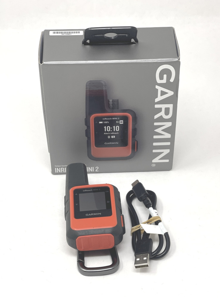 Garmin inReach Mini 2 Black And Orange Excellent