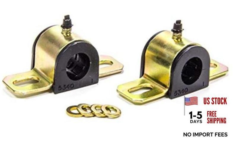 9.5161G 1″ Greasable Sway Bar Set – Black – 1″