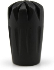 Black Rubber Diamond Trekking Pole Tip Protectors, Hiking Pole Replacement