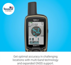 GPSMAP 65, Button-Operated Handheld with Expanded Satellite Support and Multi-Ba