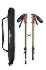 Hiking Poles – Aluminium with Cork Handles and Flip Lock for Trekking, Mountaineering