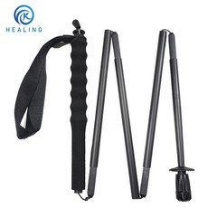 Trekking Poles Carbon Fiber Foldable Lightweight Portable Outdoor Hiking Walking