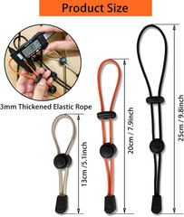 Heavy-Duty Tactical Hiking Pole Holder with Elastic Cord for Backpacks