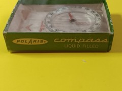 SILVA POLARIS HIKING LIQUID FILLED COMPASS SWEDISH MADE W/ BOX