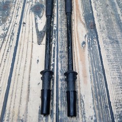 PAIR of REI Co-Op PEAK UL Compact Carbon Fiber 125cm Hiking Trekking Poles