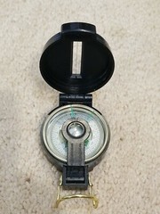 VINTAGE Engineer Lensatic Compass