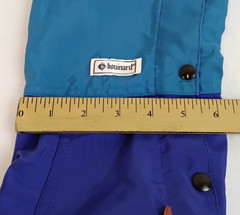 Chouinard Gators Vintage Blue Size M w/ Zippers, Snaps, and Buckles *Z5571