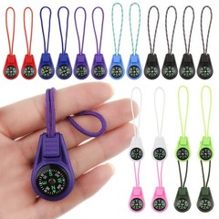 20 Pcs Mini Compass Keychain Multi-Color Outdoor Hiking Pocket Compass for Kids