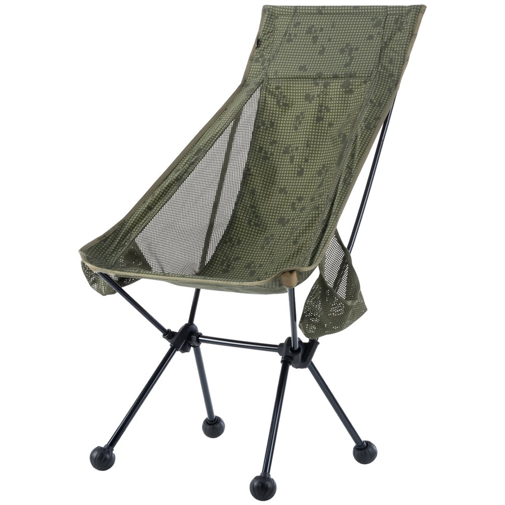 Helikon Traveler Enlarged Chair Folding Camping Picnic Desert Night Camo