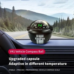 Dashboard Mount Auto Automobile Automotive Vehicle Car Boat Ball Compass Liquid