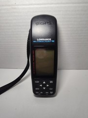 Lowrance GlobalNav 12 Channel Handheld GPS Receiver Tested Working VERY CLEAN