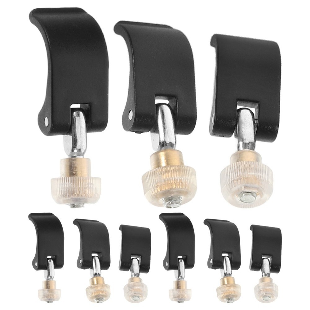 9 Pcs Trekking Pole Clip External Lock Mountaineering Poles Accessories Clamp