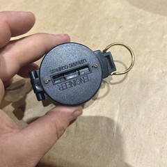 Vintage Engineer Lensatic Directional Compass Made in Taiwan Black