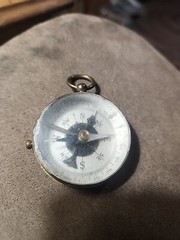 Vintage – COMPASS – Francis Barker Indian- Germany – 2″