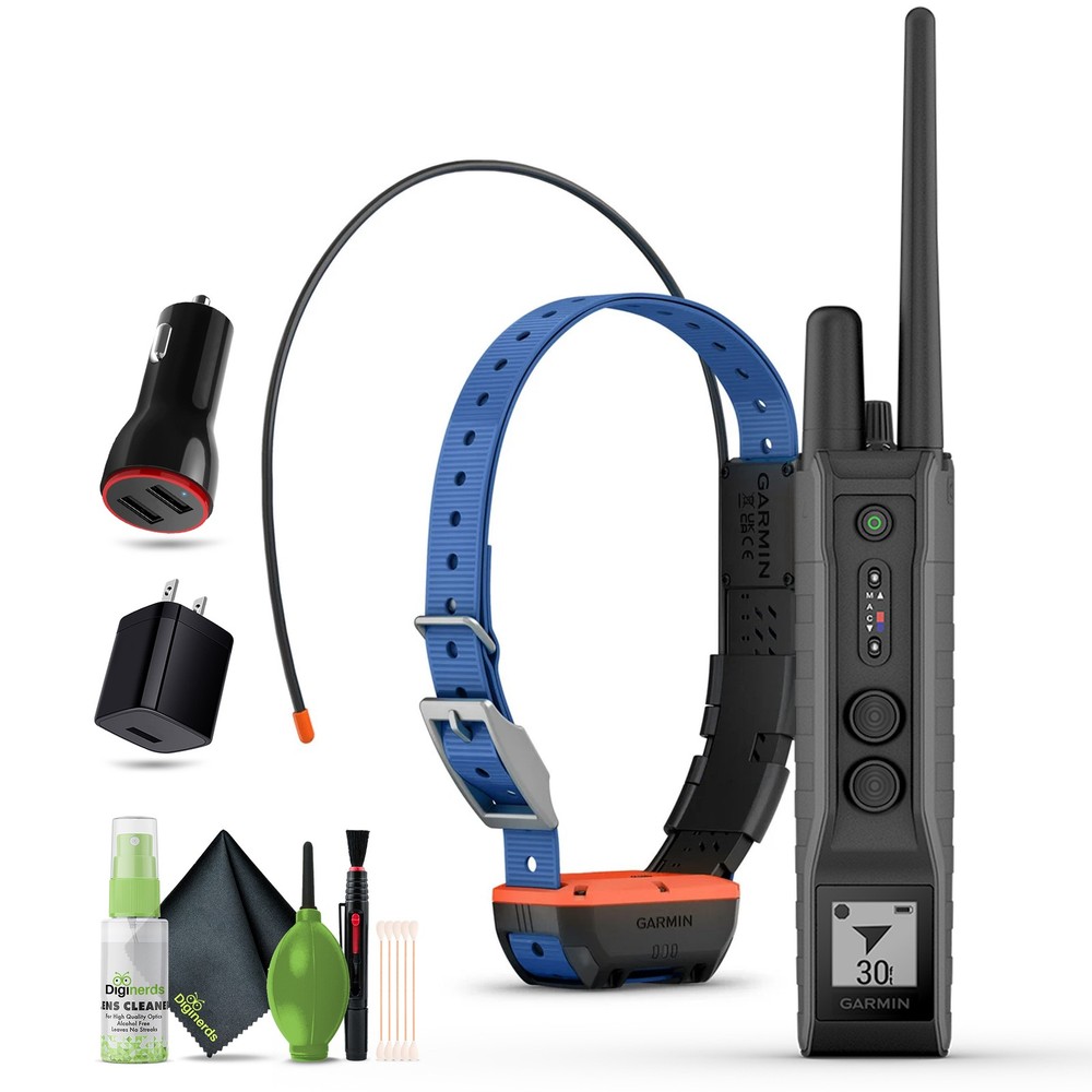 Garmin Pro 550 Plus, Handheld, USB Charging Adapter, Garmin Alpha T20 Collar