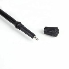 Foldable Hiking Stick Aluminum Alloy Cane, Cork Handle, Suitable for Hiking