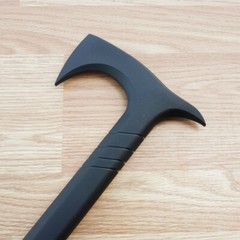 Cold Steel Axe Head Cane Single Piece Hiking Stick Polypropylene 38″ Overall