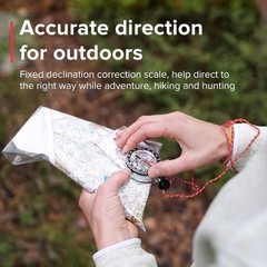 A-30 Compass: Compact, hiking compass with luminous markings in low light