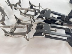 Vintage GAB Crampons Ice Climbing Mountaineering Adjustable Made West Germany