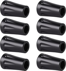 8Pcs Walking Stick Tips, Trekking Pole Tip, Walking Cane Tips Replacement Rubber