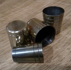 SOLID BRASS WALKING STICK “ULTRA” FERRULES. THICK *4mm BASE* Choice of 12 SIZES