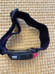 NOS 1990′ Avocet Vertech Ski Watch Altimeter Purple Teal Street Band New Battery