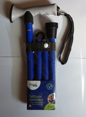 Portable Folding Cane Walking Stick Foldable, 83-93cm Walking Stick Trekking Walking Stick