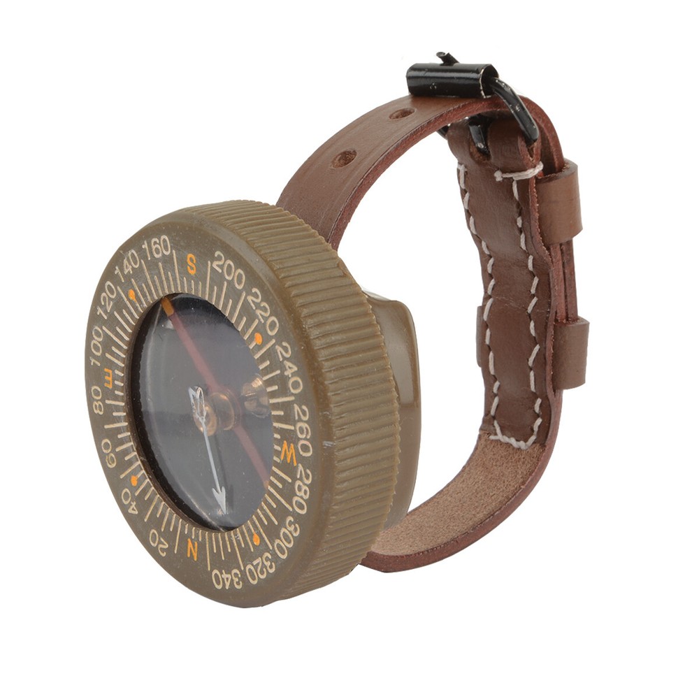 WW2 Repro US Army Superior Magneto Paratrooper Wrist Compass with Strap