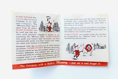 1950’s Vintage Home-Finder Precision Sportsman Compass FREE SHIPPING