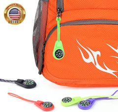 Mini Compass for Kids Compass Keychain，Button Compass Bulk Kit，Paracord Hiking S