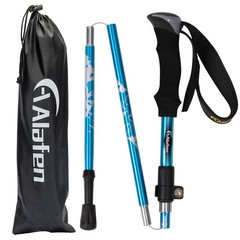 Lightweight Collapsible Trekking Pole – 7075 Aluminum Adjustable Walking Stic…