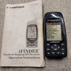 LOWRANCE iFINDER 12 Channel Receiver GPS With Manual Tested works!
