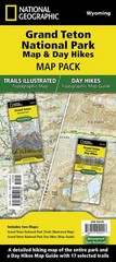 Grand Teton Day Hikes and National Park Map [Map Pack Bundle] (National…