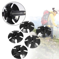 5PCS Hiking Pole Snow Mud Baskets Walking Stick Accessories