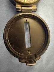 Lensatic Engineer Compass Vintage Early 1960s Navigation Tool- Storage Find