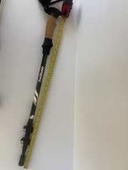 New – TrailBuddy Trekking Poles Black Aluminum – Cork Handle – 105 to 135cm