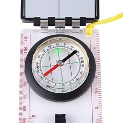Multi functional Compass With Mapping Ruler and Mirror Emergency Kit For Outdoor