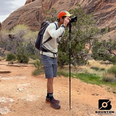 Adjustable Aluminum Trekking Pole Monopod for Cameras & Instruments