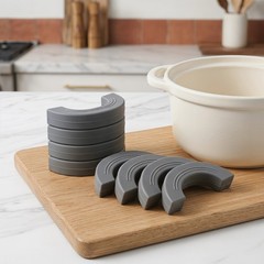 8Pcs Reusable Silicone Pot Handle Sleeves Heat Resistant Kitchen Grip Protector