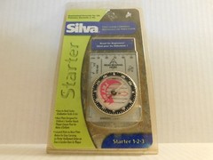 Silva Starter 1-2-3 Precision Compass 2801290 Johnson Outdoor Series ~ Hiking