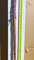 45″ Hiking Stick w/ Red White and Blue Cord Grip