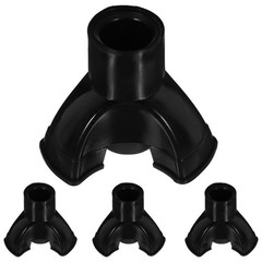 4Pcs Reusable Rubber Cane Tips Walking Stick Ends Trekking Pole Covers