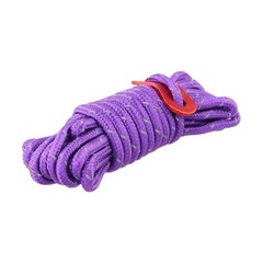 Portable 4mm by 4m Camping Rope with Reflective Features and Adjustable Length