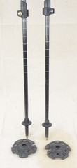 Cascade Mountain Tech CMT Carbon Fiber Hiking Trekking Poles EVA Grip 2 Poles